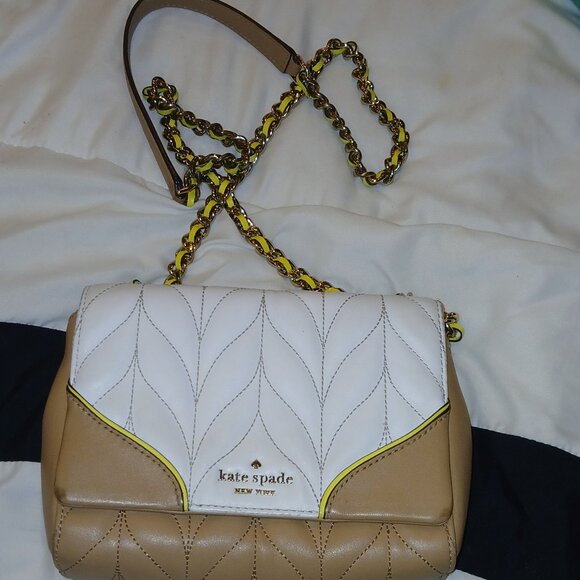 Kate spade briar lane quilted mini flap crossbody bag - Picture 1 of 4